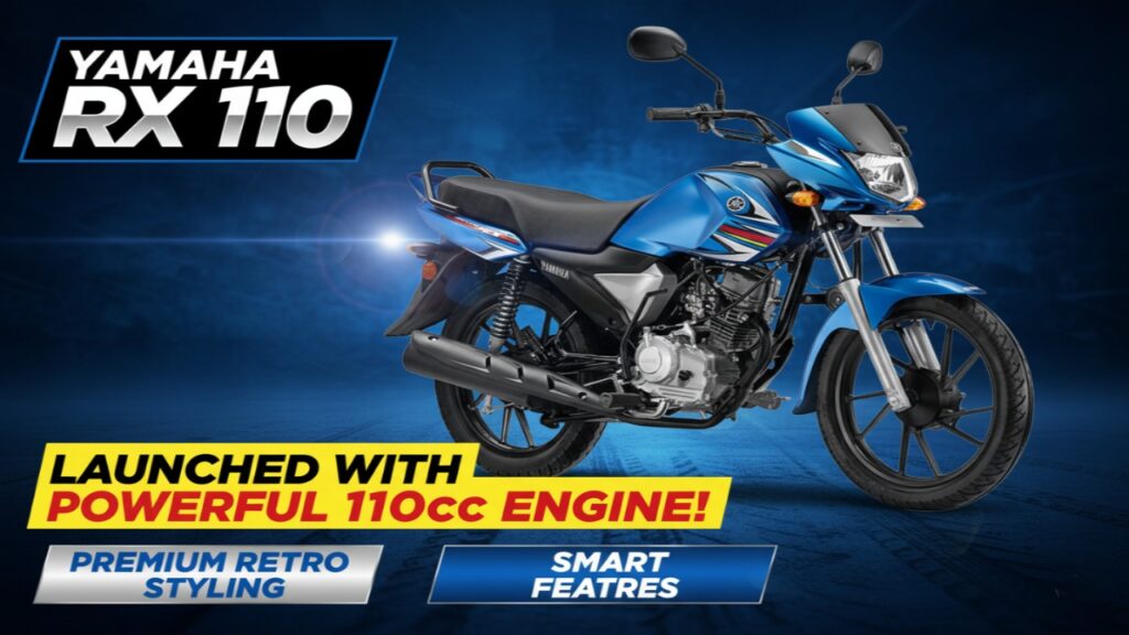 Yamaha RX 110 Launched With Powerful 110cc Engine, Premium Retro Styling and Smart FeaturesYamaha Launched With Powerful RX 110cc Engine, Premium Retro Styling and Smart Features