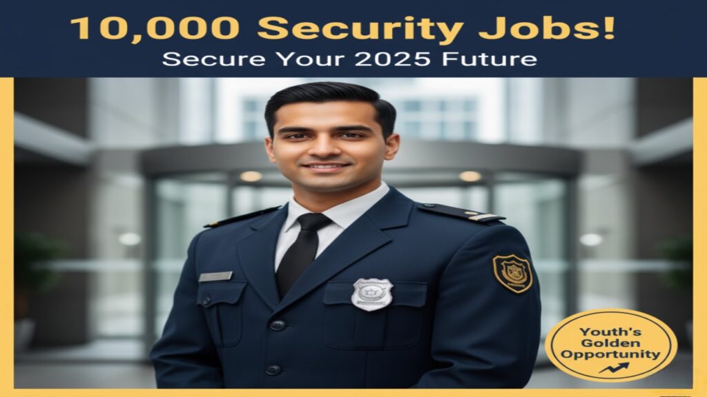 Security Guard Vacancy 2025: 10,000 Vacancies, A Golden Opportunity for Youth