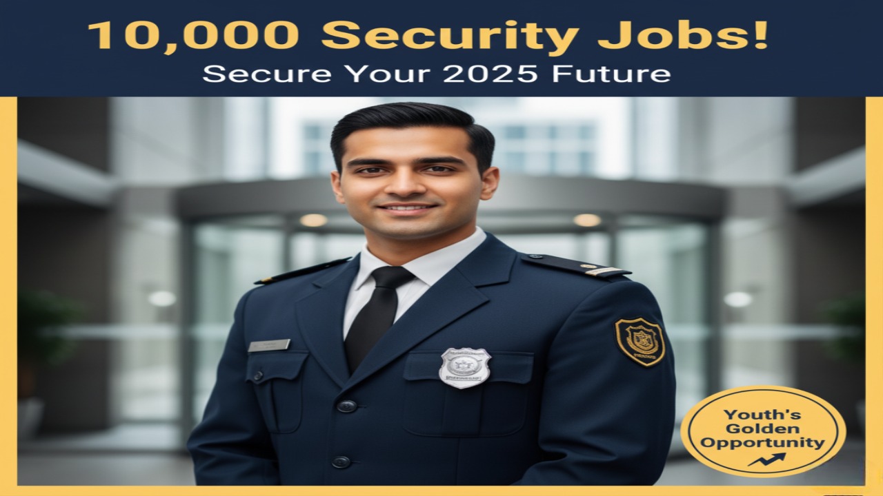 Security Guard Vacancy 2025: 10,000 Vacancies, A Golden Opportunity for Youth