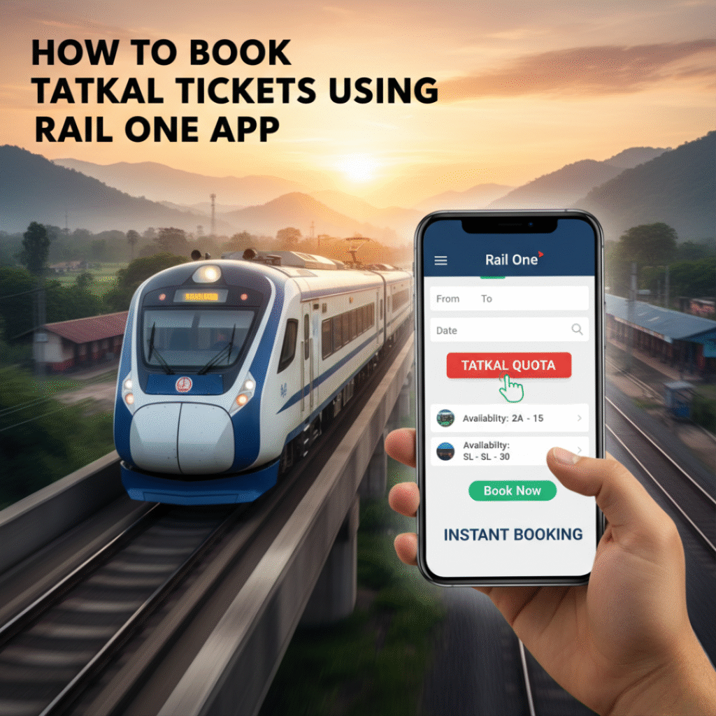 How to Book Tatkal Tickets