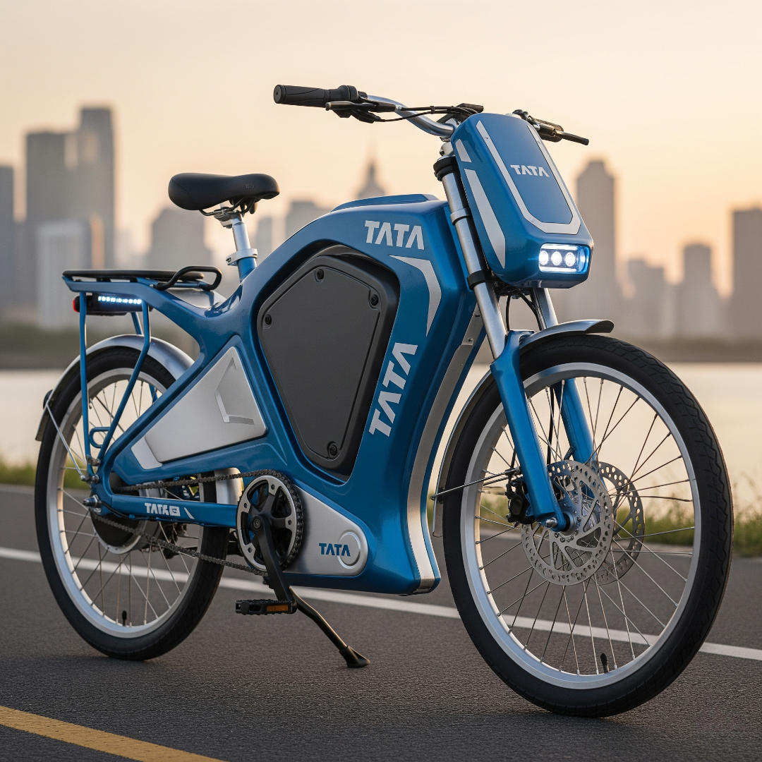 TATA BLDC Electric Cycle – Perfect for Kids’ Daily School and Tuition Travel