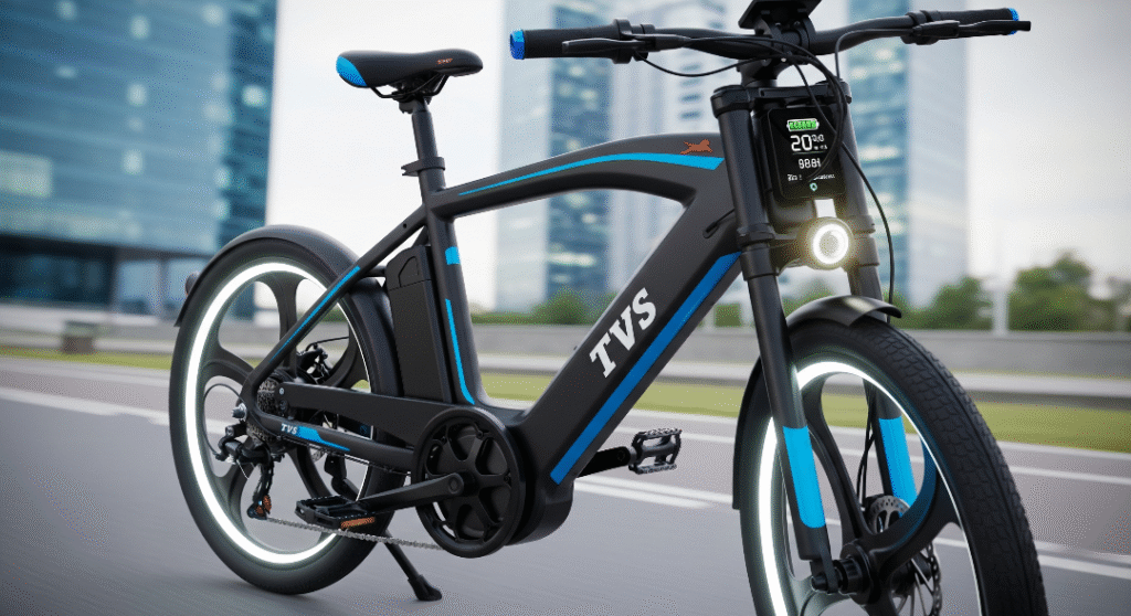 TVS Electric Cycle to launch soon, offering powerful performance with a range of 80 km at a modest price.