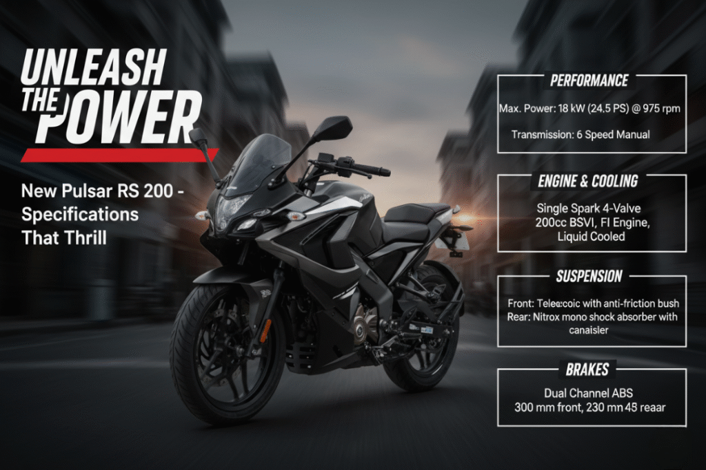 Why the New Bajaj Pulsar RS 200 Is the First Choice for Riders