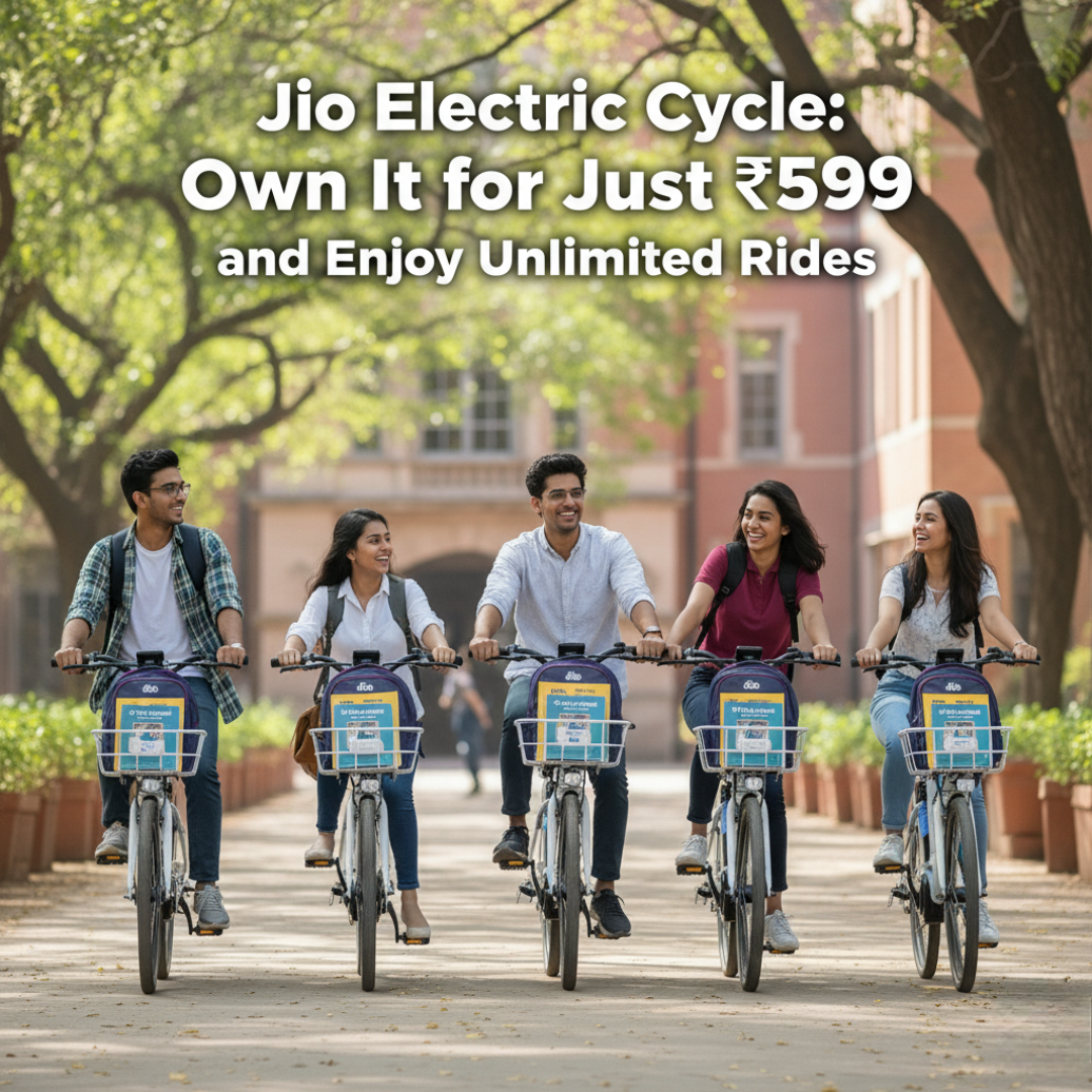 Jio Electric Cycle: Own It for Just ₹599 and Enjoy Unlimited Rides