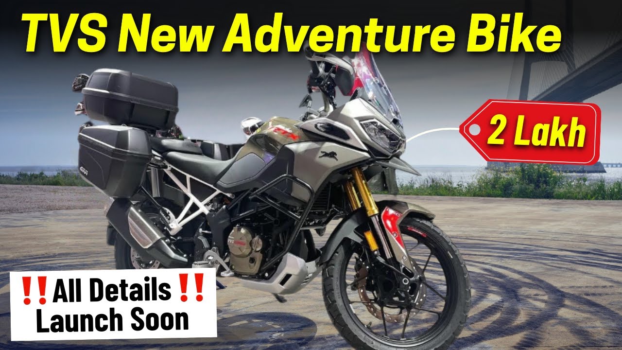 TVS Apache RTX 300:The New-Gen Adventure Bike Set to Redefine Off-Road Riding in 2025