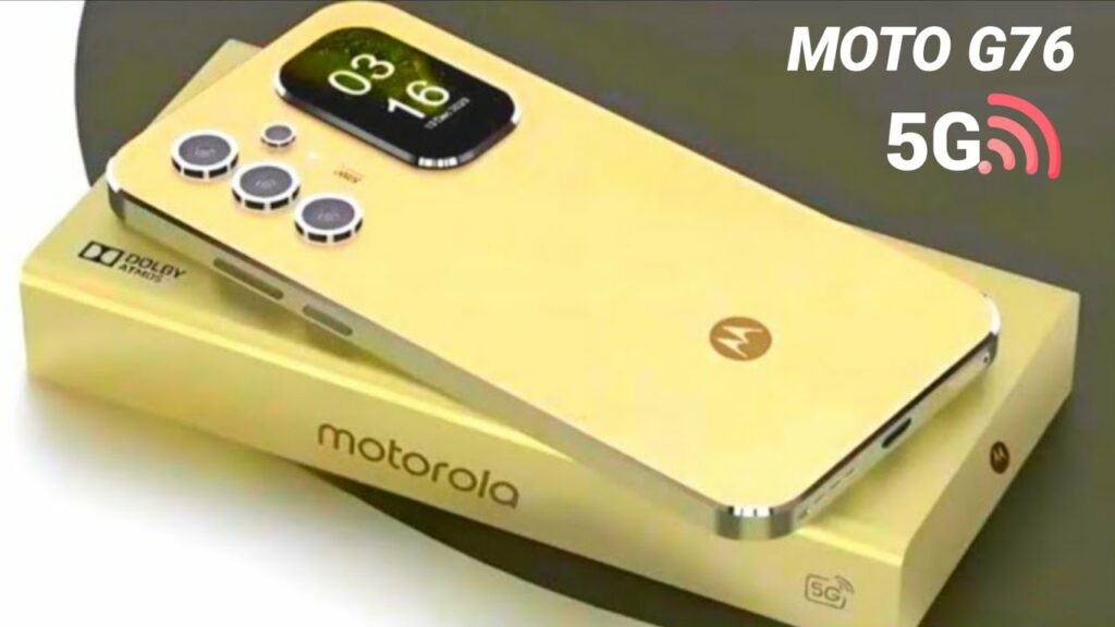 Motorola Edge G76 5G Smartphone: Flagship Specs with a Stunning Look and Powerful Camera