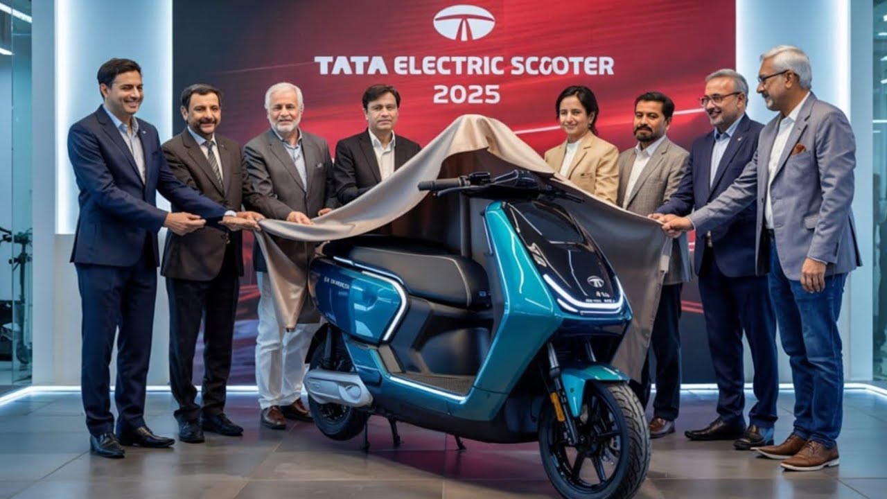 Tata Electric Scooter 2025 Launched: 200 km Range, 55 km/h Top Speed, and Price Just ₹3,999