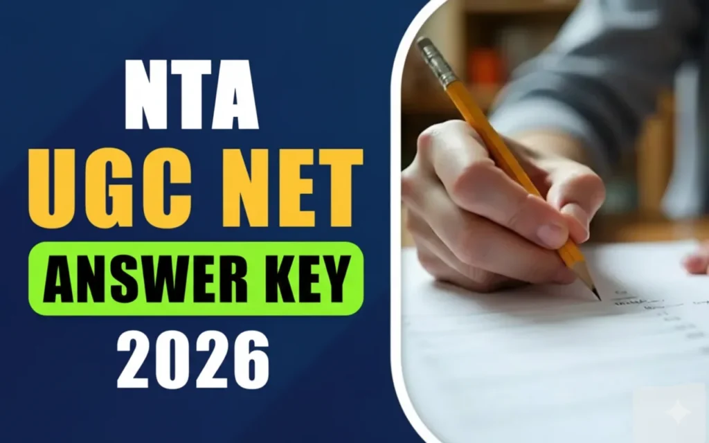 NTA UGC NET December Answer Key 2026