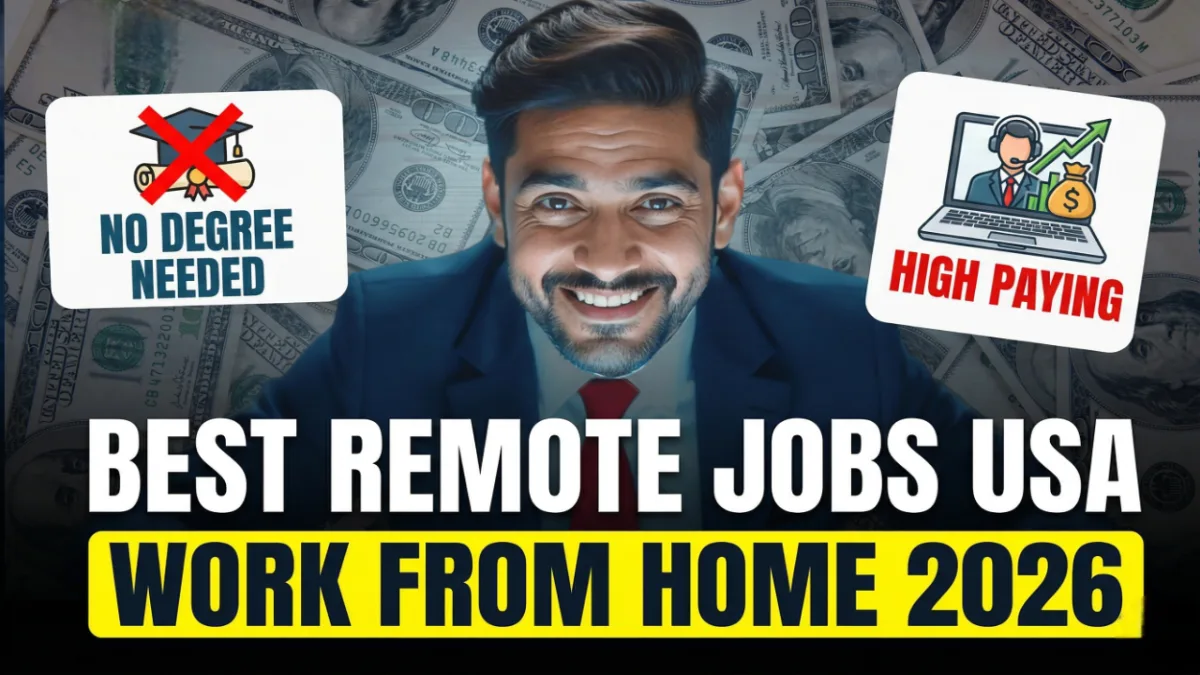 Best Remote Jobs USA Without Degree
